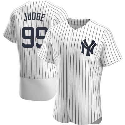 Men's Aaron Judge New York Yankees Authentic White Home Jersey