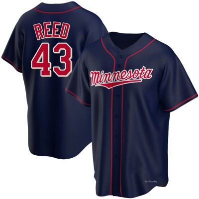 Men's Addison Reed Minnesota Twins Replica Navy Alternate Team Jersey