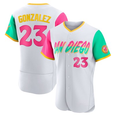 Men's Adrian Gonzalez San Diego Padres Authentic White 2022 City Connect Jersey