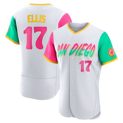 Men's A.J. Ellis San Diego Padres Authentic White 2022 City Connect Jersey