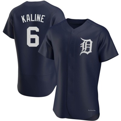 Men's Al Kaline Detroit Tigers Authentic Navy Alternate Jersey