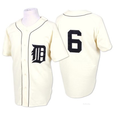 Men's Al Kaline Detroit Tigers Authentic White Throwback Jersey