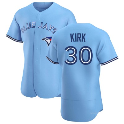 Men's Alejandro Kirk Toronto Blue Jays Authentic Blue Powder Alternate Jersey