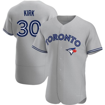 Men's Alejandro Kirk Toronto Blue Jays Authentic Gray Road Jersey