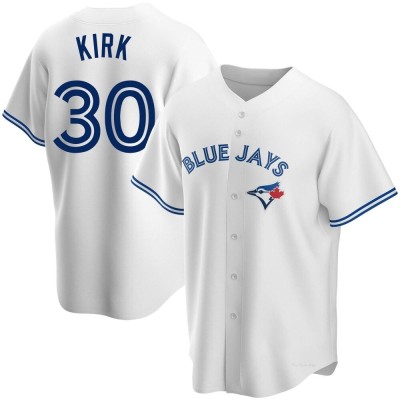 Men's Alejandro Kirk Toronto Blue Jays Replica White Home Jersey