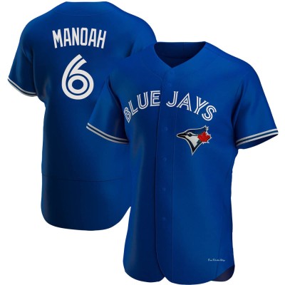 Men's Alek Manoah Toronto Blue Jays Authentic Royal Alternate Jersey