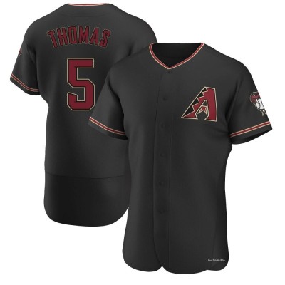 Men's Alek Thomas Arizona Diamondbacks Authentic Black Alternate Jersey