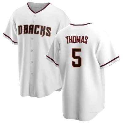 Men's Alek Thomas Arizona Diamondbacks Replica White Home Jersey