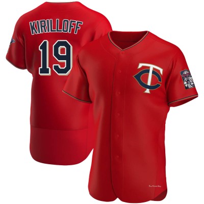 Men's Alex Kirilloff Minnesota Twins Authentic Red Alternate Jersey