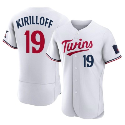 Men's Alex Kirilloff Minnesota Twins Authentic White Home Jersey