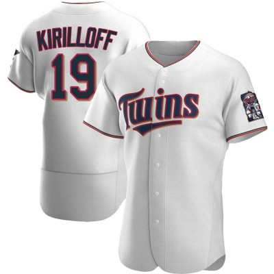 Men's Alex Kirilloff Minnesota Twins Authentic White Home Jersey