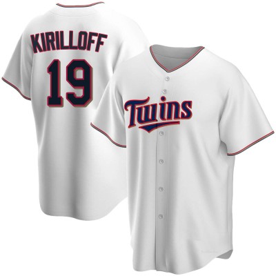 Men's Alex Kirilloff Minnesota Twins Replica White Home Jersey