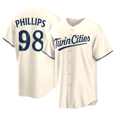 Men's Alex Phillips Minnesota Twins Replica Cream Alternate Jersey