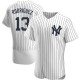 Men's Alex Rodriguez New York Yankees Authentic White Home Jersey