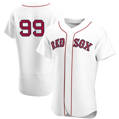 Men's Alex Verdugo Boston Red Sox Authentic White Home Team Jersey