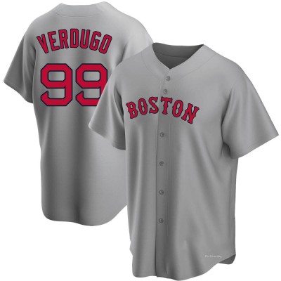 Men's Alex Verdugo Boston Red Sox Replica Gray Road Jersey