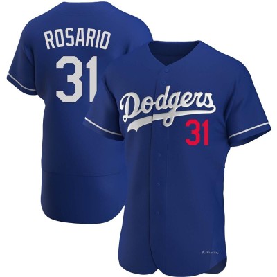 Men's Amed Rosario Los Angeles Dodgers Authentic Royal Alternate Jersey