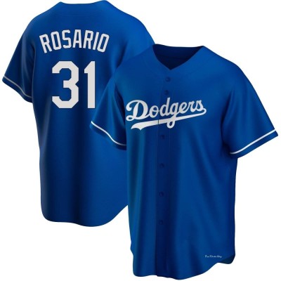 Men's Amed Rosario Los Angeles Dodgers Replica Royal Alternate Jersey