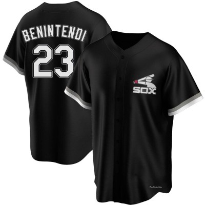 Men's Andrew Benintendi Chicago White Sox Replica Black Spring Training Jersey