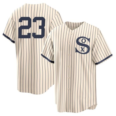 Men's Andrew Benintendi Chicago White Sox Replica Cream 2021 Field of Dreams Jersey