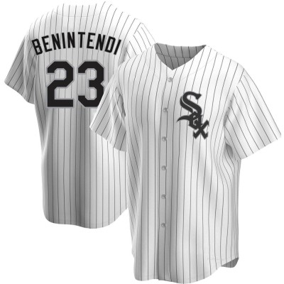 Men's Andrew Benintendi Chicago White Sox Replica White Home Jersey