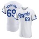 Men's Anthony Veneziano Kansas City Royals Authentic White 2022 Home Jersey