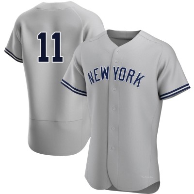 Men's Anthony Volpe New York Yankees Authentic Gray Road Jersey