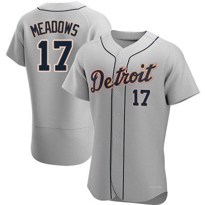 Men's Austin Meadows Detroit Tigers Authentic Gray Road Jersey