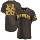 Men's Austin Nola San Diego Padres Authentic Brown Road Jersey