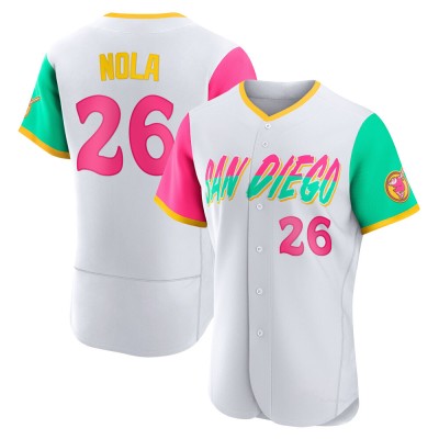 Men's Austin Nola San Diego Padres Authentic White 2022 City Connect Jersey