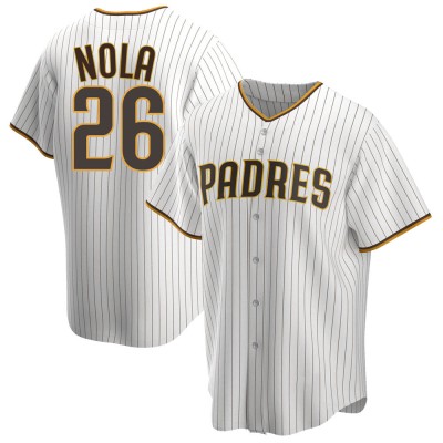 Men's Austin Nola San Diego Padres Replica White/Brown Home Jersey