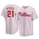 Men's Bake Mcbride Philadelphia Phillies Replica White 2022 World Series Home Jersey