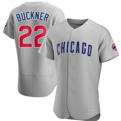 Men's Bill Buckner Chicago Cubs Authentic Gray Road Jersey