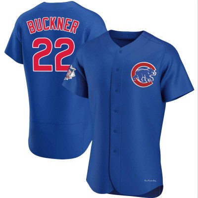 Men's Bill Buckner Chicago Cubs Authentic Royal Alternate Jersey