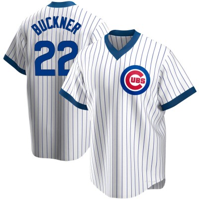 Men's Bill Buckner Chicago Cubs Replica White Home Cooperstown Collection Jersey