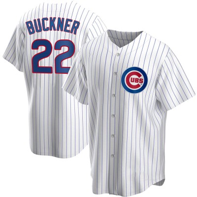 Men's Bill Buckner Chicago Cubs Replica White Home Jersey