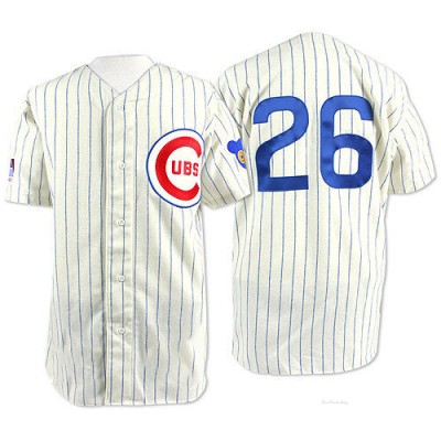 Men's Billy Williams Chicago Cubs Authentic Cream 1969 Throwback Jersey