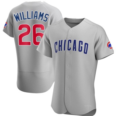 Men's Billy Williams Chicago Cubs Authentic Gray Road Jersey