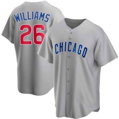 Men's Billy Williams Chicago Cubs Replica Gray Road Jersey