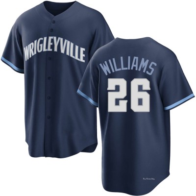 Men's Billy Williams Chicago Cubs Replica Navy 2021 City Connect Jersey