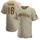 Men's Brandon Dixon San Diego Padres Authentic Tan/Brown Alternate Jersey