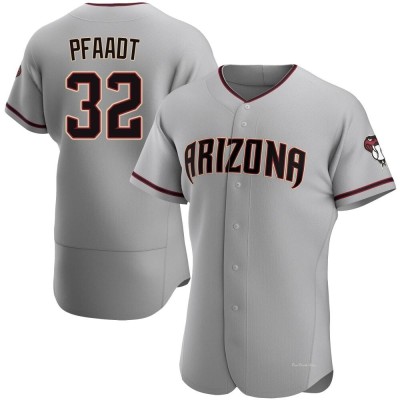 Men's Brandon Pfaadt Arizona Diamondbacks Authentic Gray Road Jersey