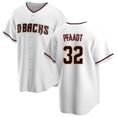 Men's Brandon Pfaadt Arizona Diamondbacks Replica White Home Jersey