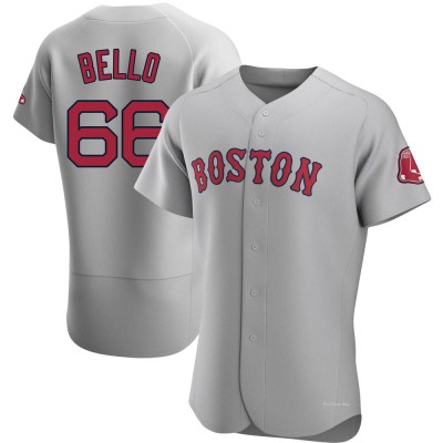 Men's Brayan Bello Boston Red Sox Authentic Gray Road Jersey