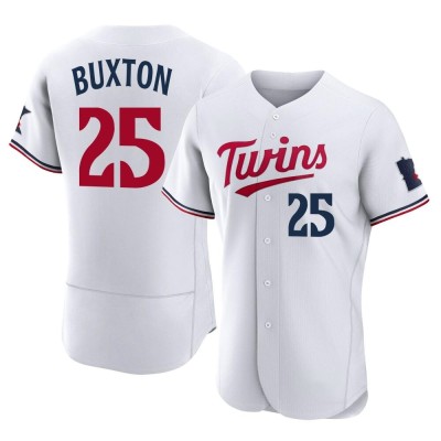 Men's Byron Buxton Minnesota Twins Authentic White Home Jersey