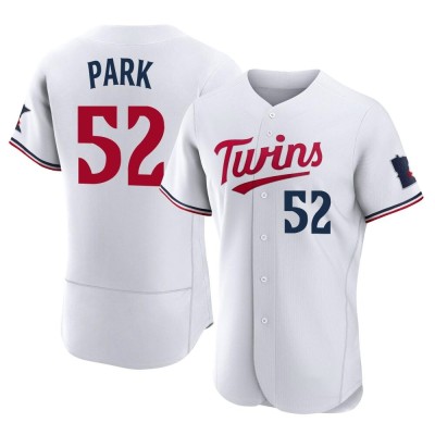 Men's Byung-Ho Park Minnesota Twins Authentic White Home Jersey