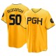 Men's Carmen Mlodzinski Pittsburgh Pirates Replica Gold 2023 City Connect Jersey