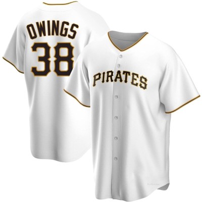 Men's Chris Owings Pittsburgh Pirates Replica White Home Jersey