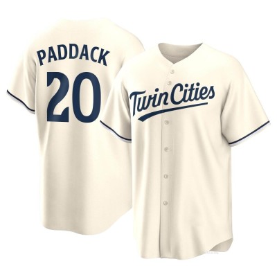 Men's Chris Paddack Minnesota Twins Replica Cream Alternate Jersey