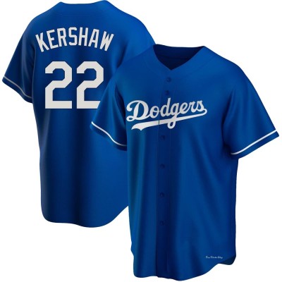 Men's Clayton Kershaw Los Angeles Dodgers Replica Royal Alternate Jersey